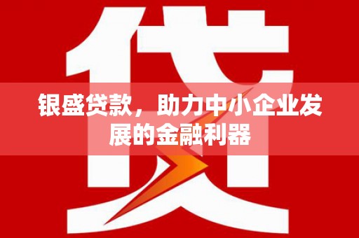 莱城银盛贷款，助力中小企业发展的金融利器