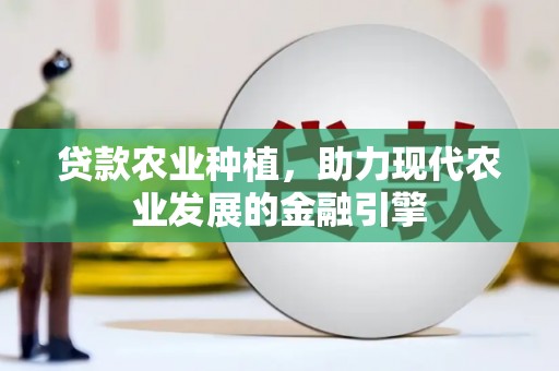 德惠贷款农业种植，助力现代农业发展的金融引擎