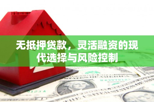 琼中无抵押贷款，灵活融资的现代选择与风险控制
