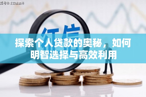 壮围探索个人贷款的奥秘，如何明智选择与高效利用