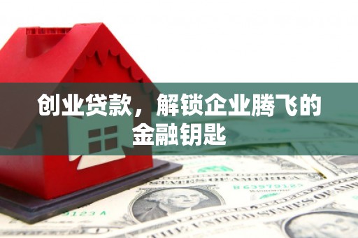 南城创业贷款，解锁企业腾飞的金融钥匙