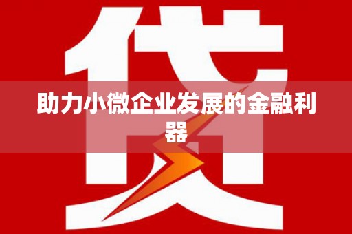 抚远助力小微企业发展的金融利器